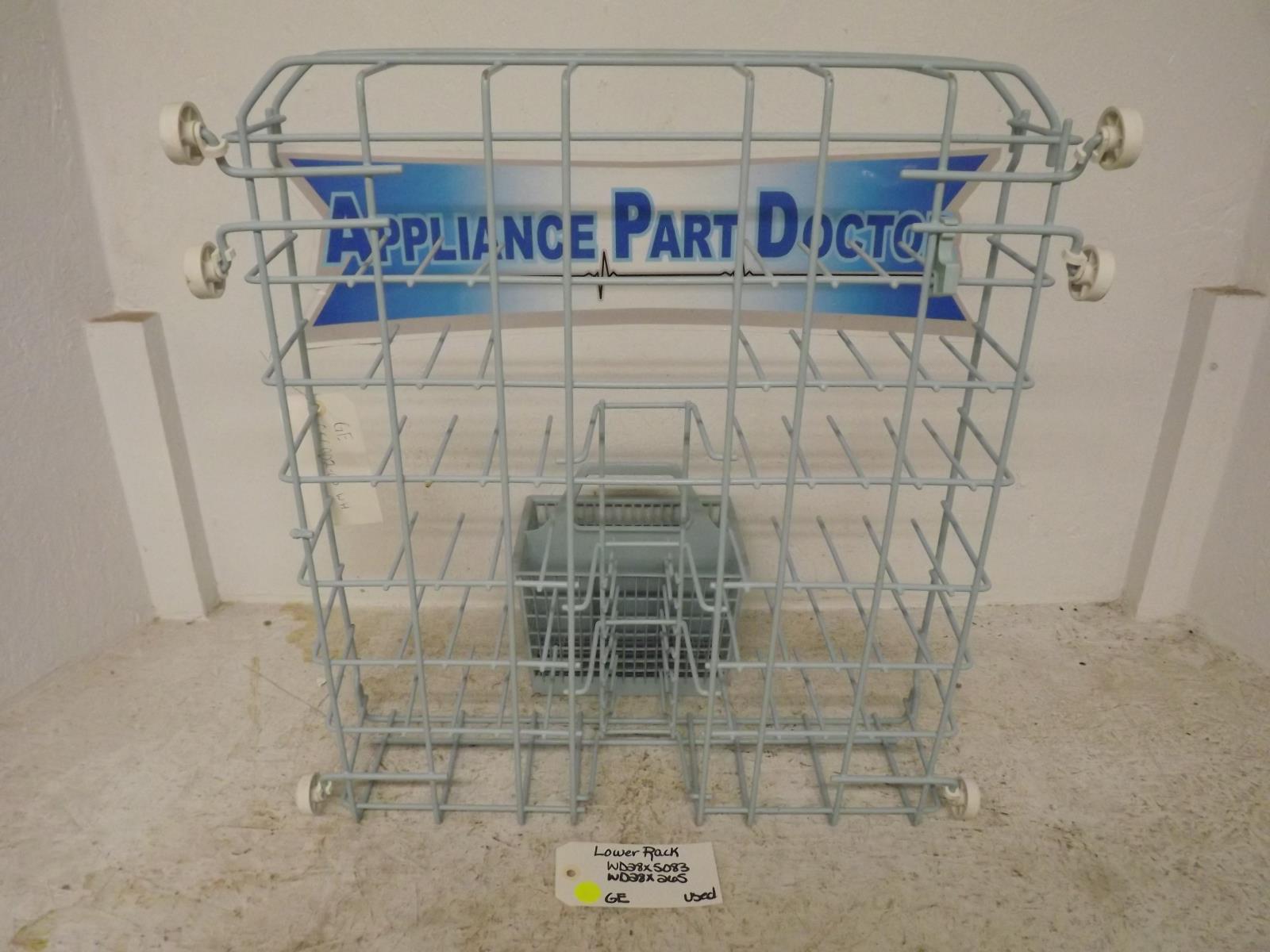 GE Dishwasher WD28X5083 WD28X265 Lower Rack Used GE Dishwasher WD28X5083 WD28X265 Lower Rack Used